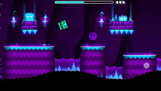 ПРОХОЖДЕНИЕ VIKING ARENA НА ТРИ ЗВЕЗДЫ В GEOMETRY DASH MELTDOWN