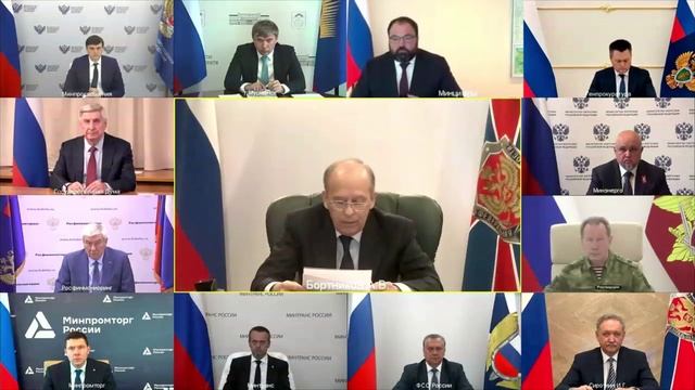 Выступление Директора ФСБ России на заседании НАК смотреть онлайн