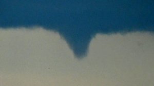 Облако воронка в 30 километрах к западу от города Вязники 11.08.2025