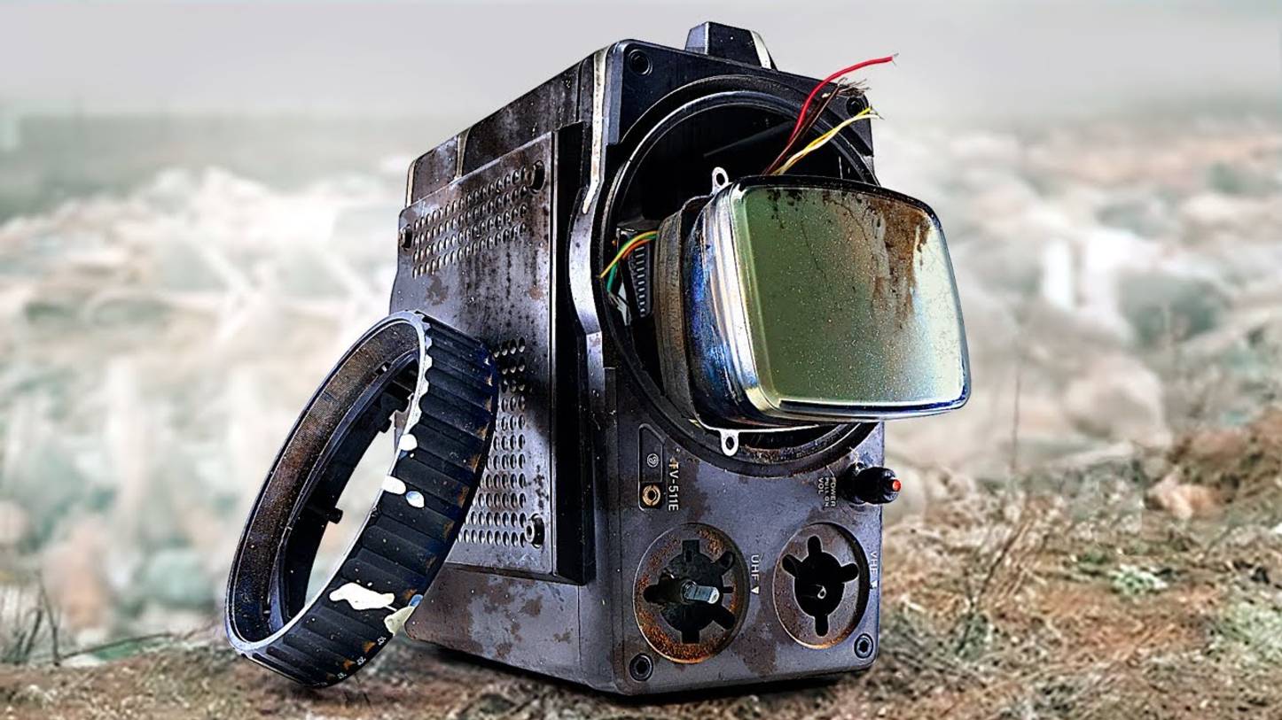 🔧 СТАРЫЙ ЯПОНСКИЙ ТЕЛЕВИЗОР ОЖИЛ СПУСТЯ 40 ЛЕТ! — ВОЗРОЖДЕНИЕ SONY 1981 смотреть онлайн