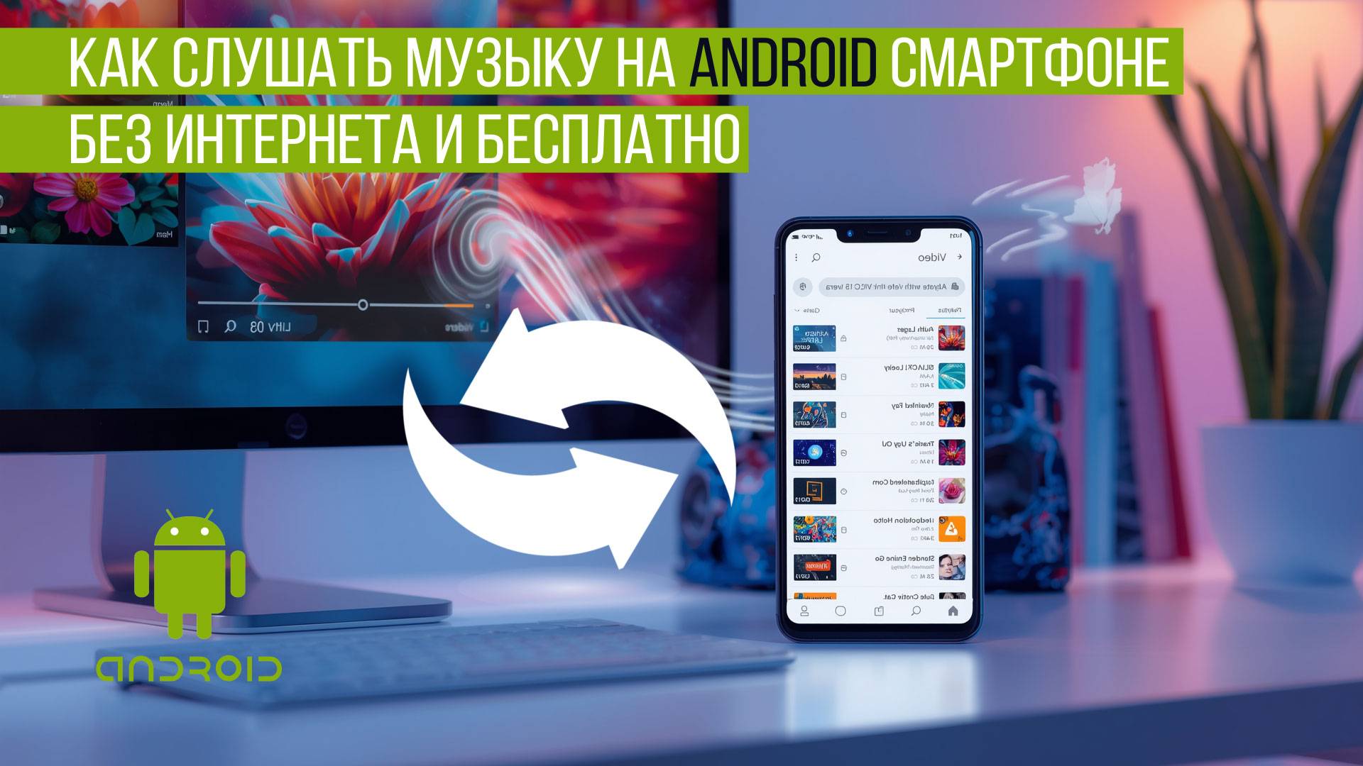 Как слушать музыку на android смартфоне без интернета и бесплатно смотреть онлайн
