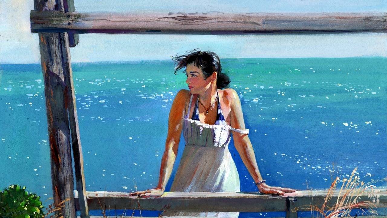 Пейзажи художника Алексея Буртасенкова смотреть онлайн