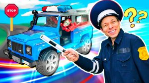 Погоня за сбежавшим преступником! Машина вышла из строя?