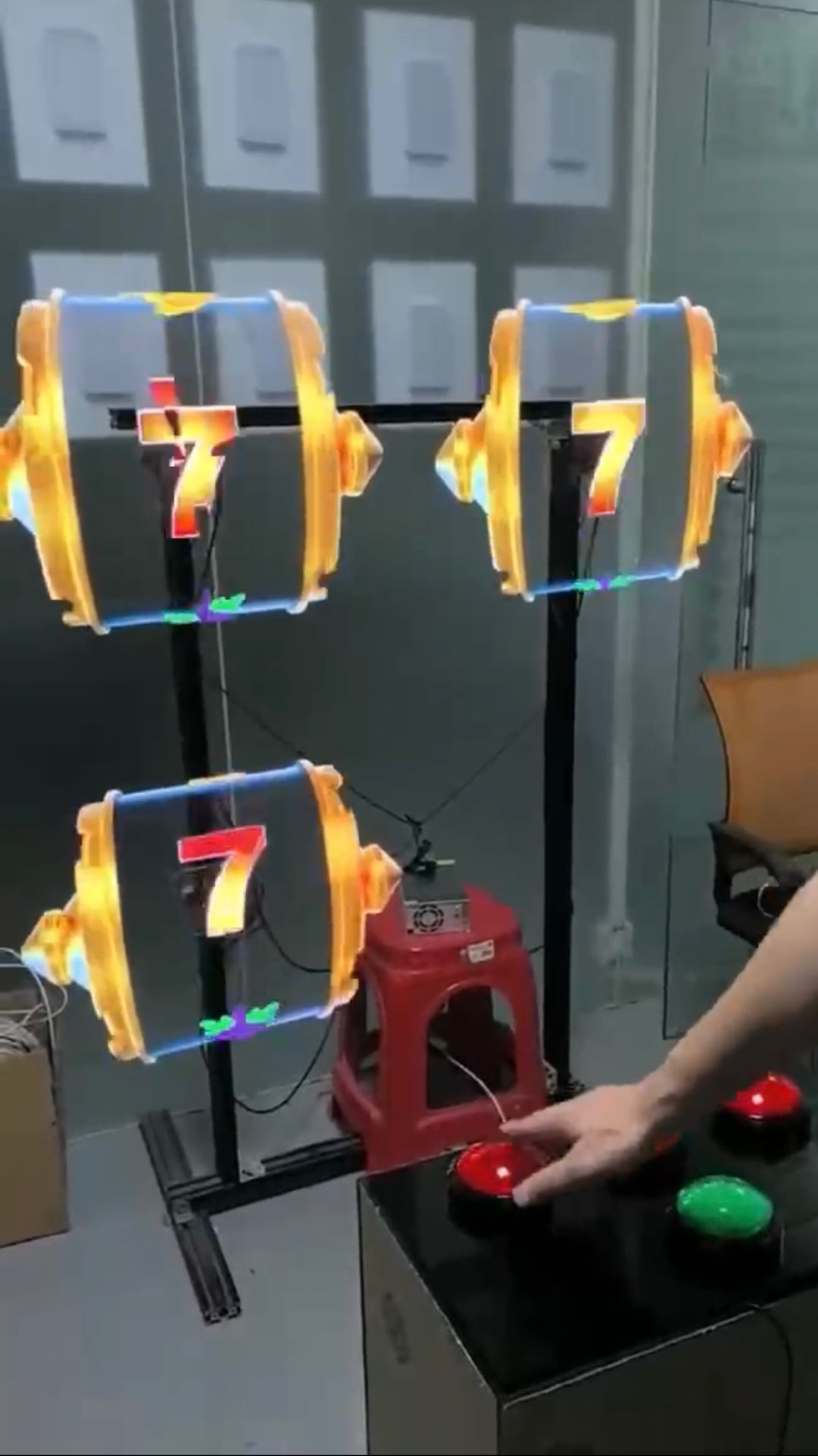 Интерактивная голограмма