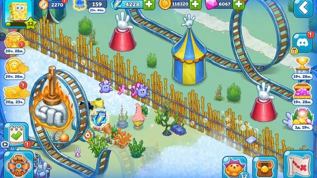 SpongeBob Adventures Зеркальный зал миссис Пафф прохождение (android) #11 смотреть онлайн