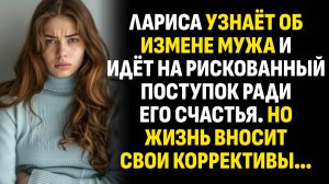 Жизненные истории. Лариса узнаёт об измене мужа и идёт на рискованный поступок. Слушать аудиорассказ