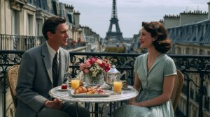 AI ретро-джаз 50-х годов "Париж"