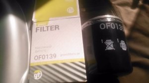 Масло SINTEC 5w40, Масляный фильтр  Green Filter, OF0139