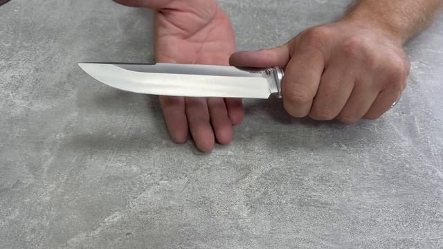 Нож Турист из кованой стали Х12МФ смотреть онлайн