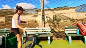 Как бить чище в теннисе