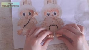 Лабубу своими руками ✨️ How to make labubu ✨️ DIY labubu doll #labubu #лабубу