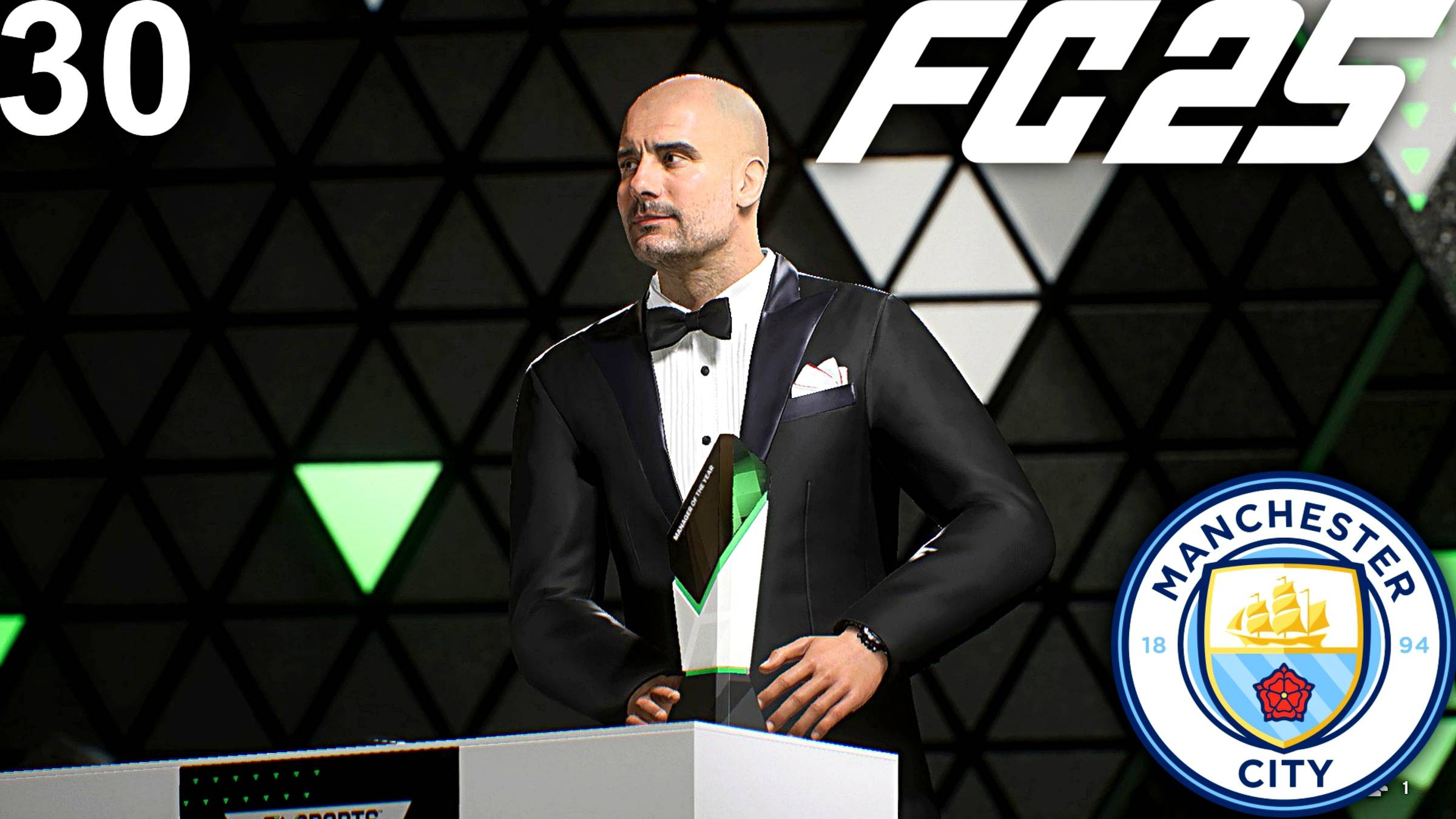 FC 25 КАРЬЕРА ЗА МАНЧЕСТЕР СИТИ #30 - ГВАРДИОЛА ТРЕНЕР ГОДА и ТРИ МОЩНЫЕ БИТВЫ!!! смотреть онлайн