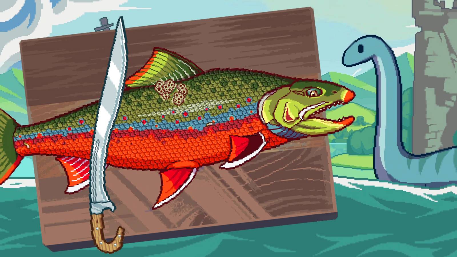 ЛОВЛЮ РЫБУ, ЧТОБЫ НАКОРМИТЬ ЛОХНЕССКОЕ ЧУДОВИЩЕ ► Scale The Depths Demo