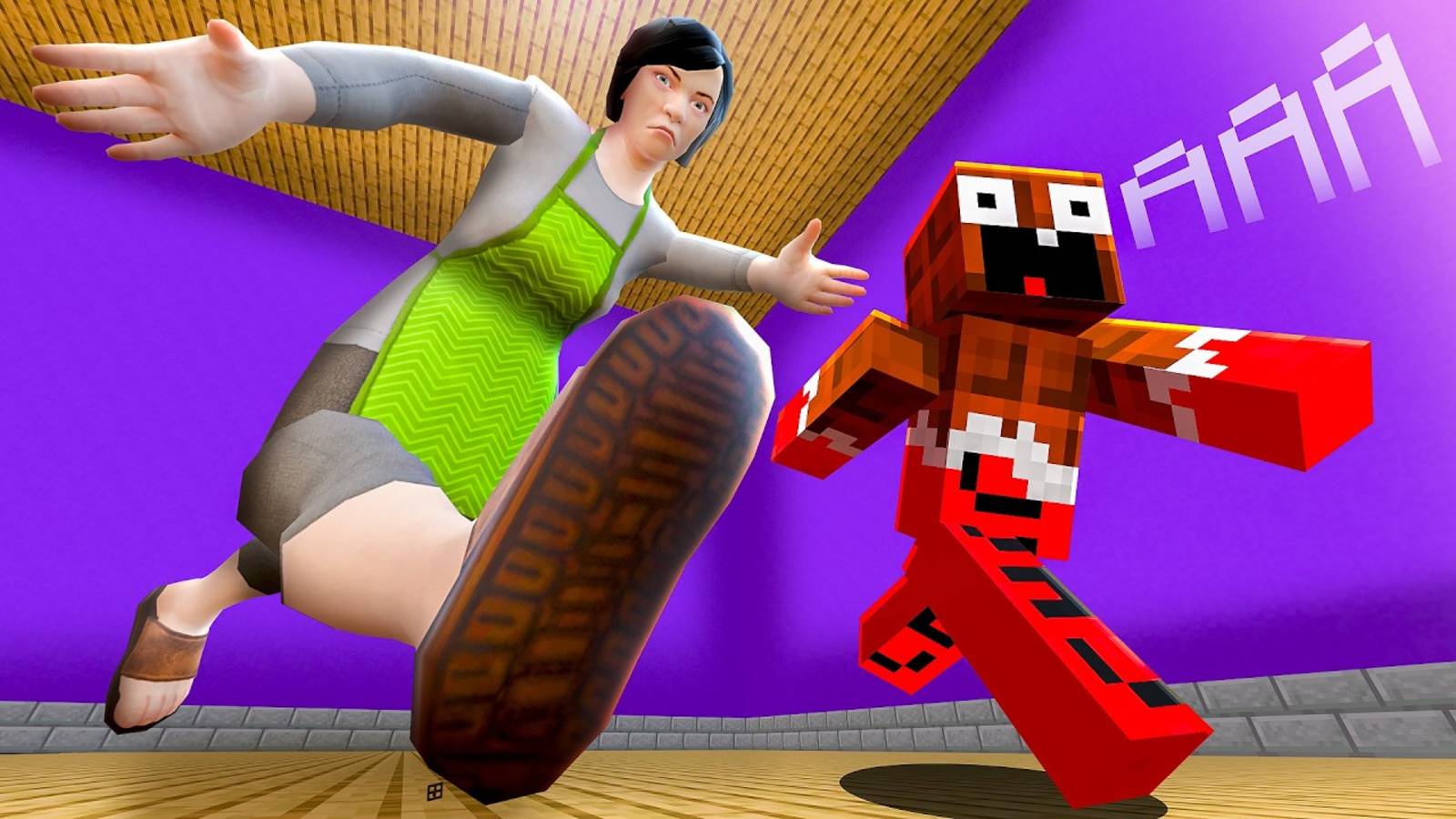 КАК БЕСШУМНО СБЕЖАТЬ из Дома РОДИТЕЛЕЙ в Скулбой в Майнкрафт?! смотреть онлайн