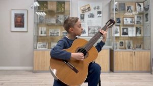 Л.Валькер «Маленький романс», исп.Нестеров Евгений, 11 лет. ДМШ им.А.М.Иванова-Крамского