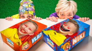 НЕ ОТКРЫВАЙ ЛЕГО НАБОР ВЛАД и НИКИ в 3 часа НОЧИ!