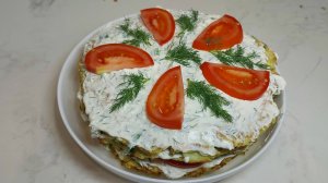 Кабачковый торт