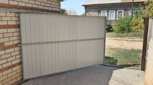 Ворота поворотные на 90 градусов своими руками