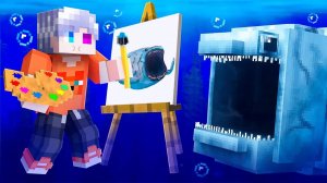 😨 Майнкрафт но ВСЕ ЧТО МЫ НАРИСУЕМ ПОЯВИТСЯ!