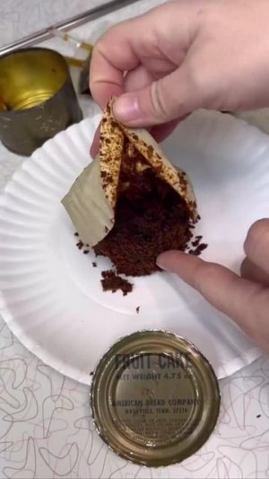 Фруктовый кекс из БОМБОУБЕЖИЩА, стратегический запас 1960-х годов