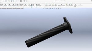 SOLIDWORKS. Создание шурупа с резьбой