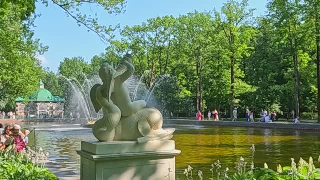 Фонтаны Петергофа! Санкт-Петербург - Петергоф - Петродворец #фонтаны #петергоф #петербург #питер смотреть онлайн
