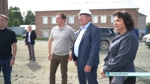 13.08.2025 Губернатор посетил ифраструктурные объекты в Онеге