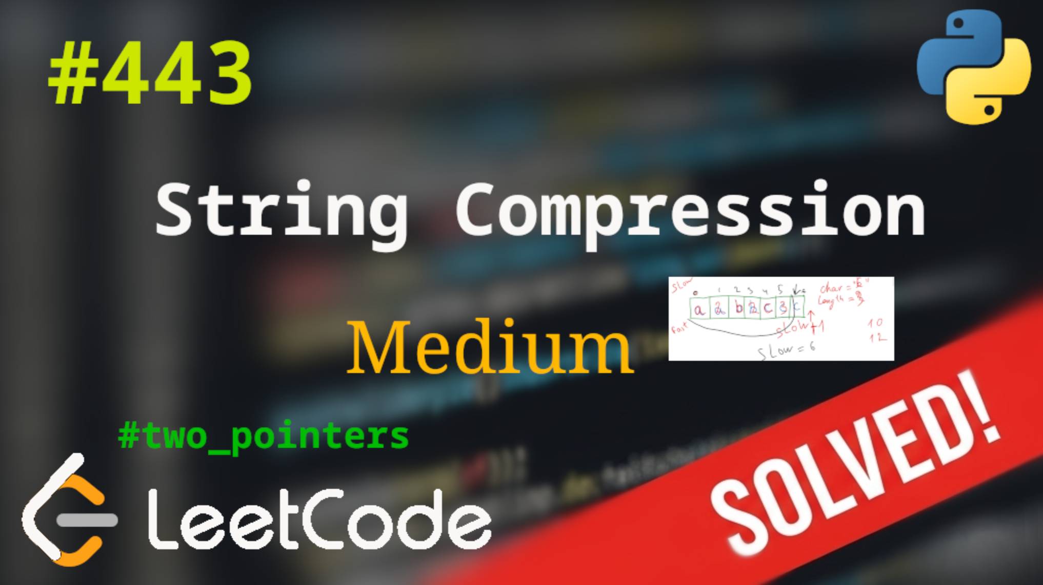 443. String Compression | Решение с комментариями | LeetCode | DFS смотреть онлайн