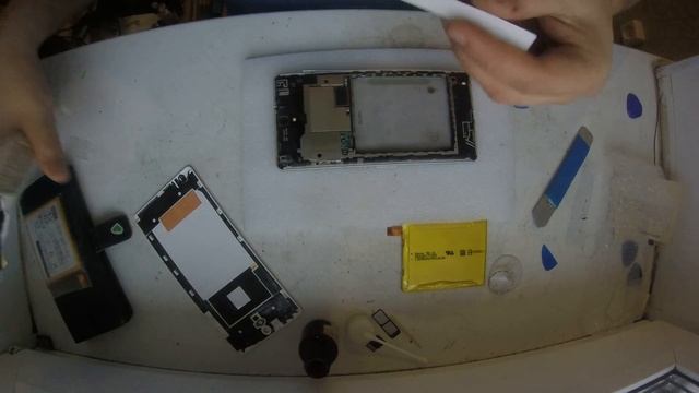 Замена аккумулятора на Sony Xperia C5 Ultra E5533 Dual - Как разобрать своими руками смотреть онлайн