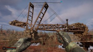 Как быстро добраться до тайника на вершине роторного экскаватора на локации Карьер в Рыжем лесу.