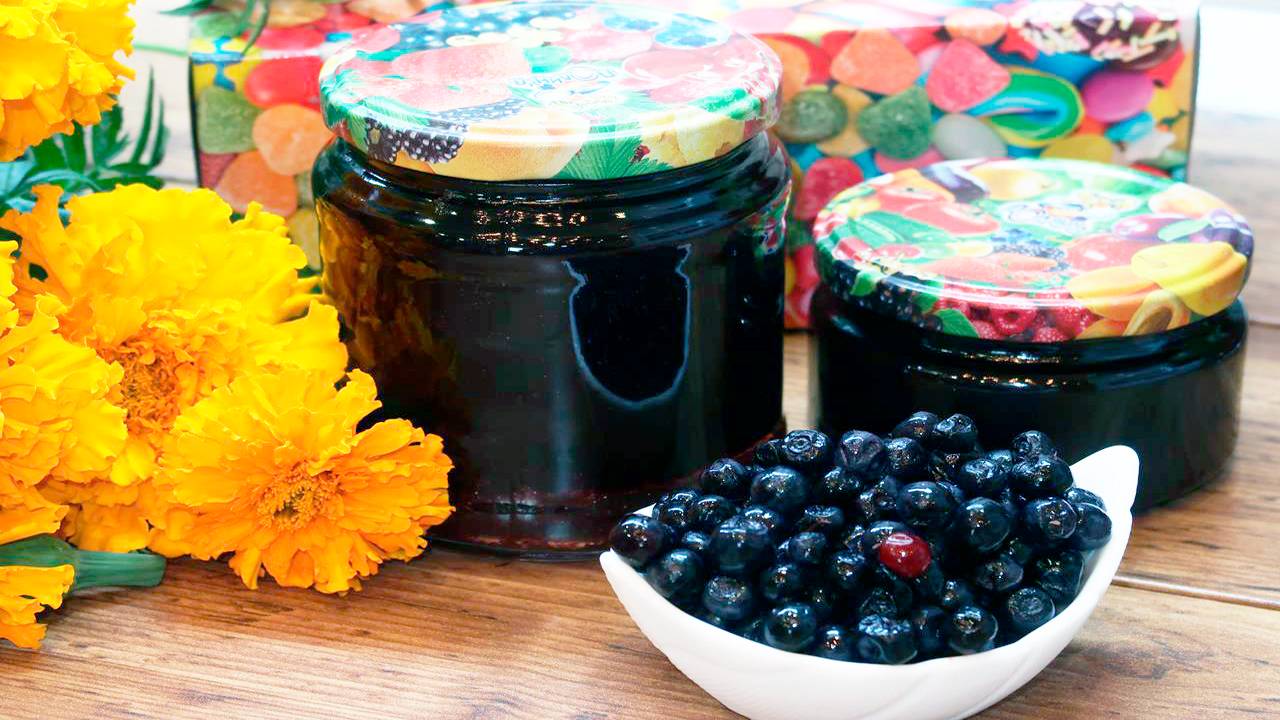 Джем из черники с желфиксом за 3 минуты смотреть онлайн