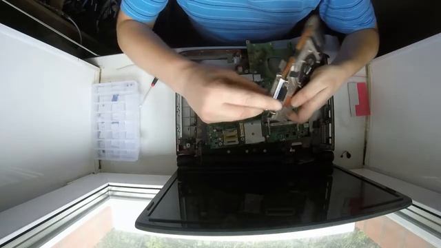 Acer Aspire 6930G  Разборка Чистка Замена Термопасты