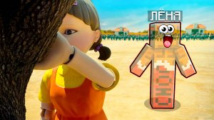 КАМУФЛЯЖНЫЕ ПРЯТКИ В ИГРЕ В КАЛЬМАРА 3! МАЙНКРАФТ