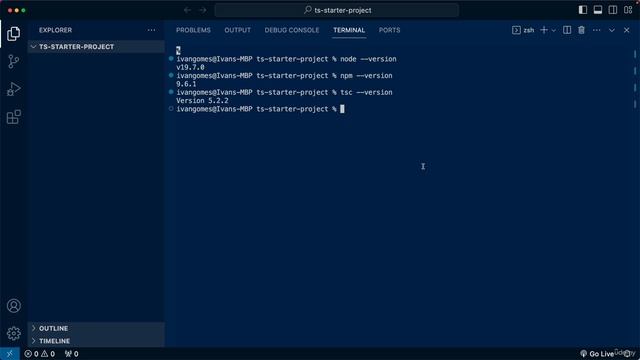 2. Preparing the Workspace for TypeScript смотреть онлайн