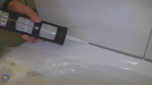 Как правильно нанести силиконовый герметик в ванной и сделать шов гладким. Пошаговая инструкция смотреть онлайн