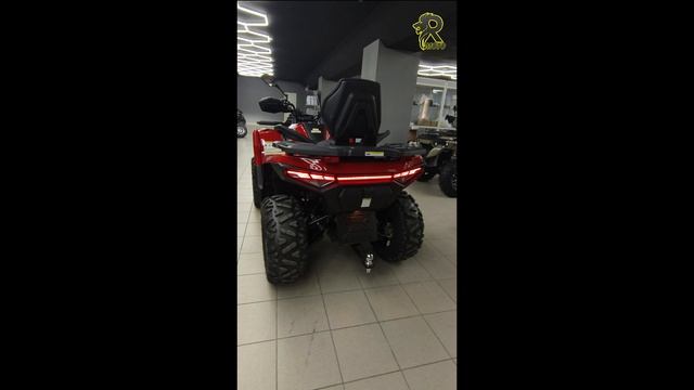 Квадроцикл HND QRX 650 EPS красный смотреть онлайн