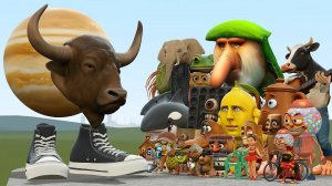 НОВОЕ СЕМЕЙСТВО МЕМОВ IL BISONTE GIUPPITERE GIUPPITERCITO ПРОТИВ ИТАЛЬЯНСКОГО BRAINROT