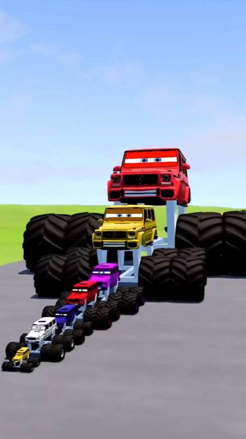 Большой и маленький монстр трек против портальной ловушки смотреть онлайн