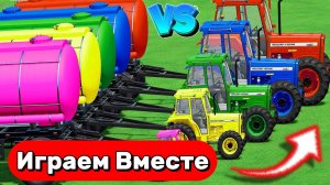 МУЛЬТИКИ ПРО РАЗНОЦВЕТНЫЕ МАШИНКИ И ГОНКИ ПО ГОРКАМИ ДЛЯ ДЕТЕЙ 🚜🚜🚜