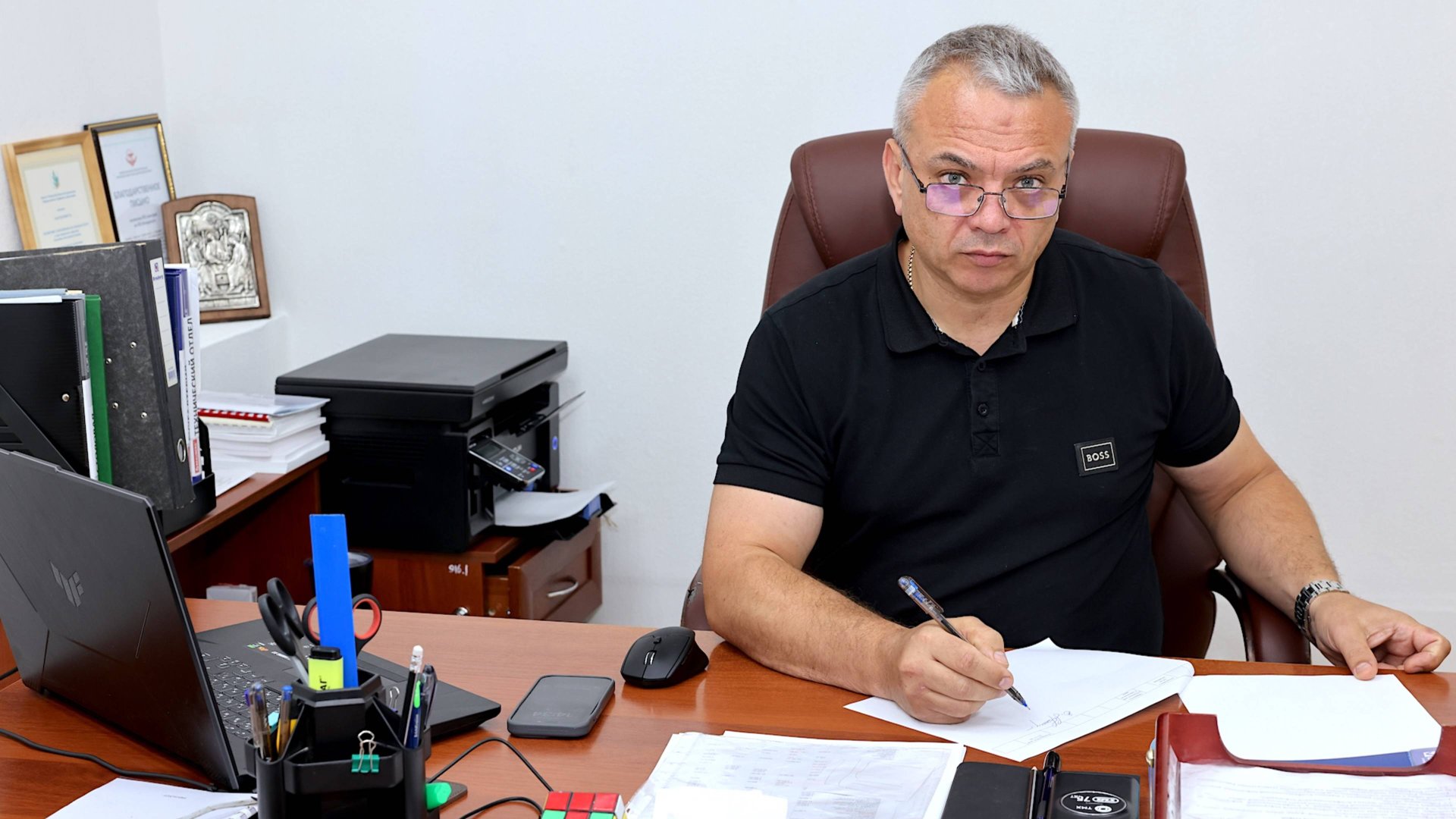 Ахунская Володарка служила, служит и будет служить людям - Евгений Трошин, генеральный директор ЛПУ