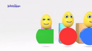 Яйца с сюрпризом. Учим цвета. Учим формы. Учим фигуры. Surprise eggs Развивающий мультфильм.