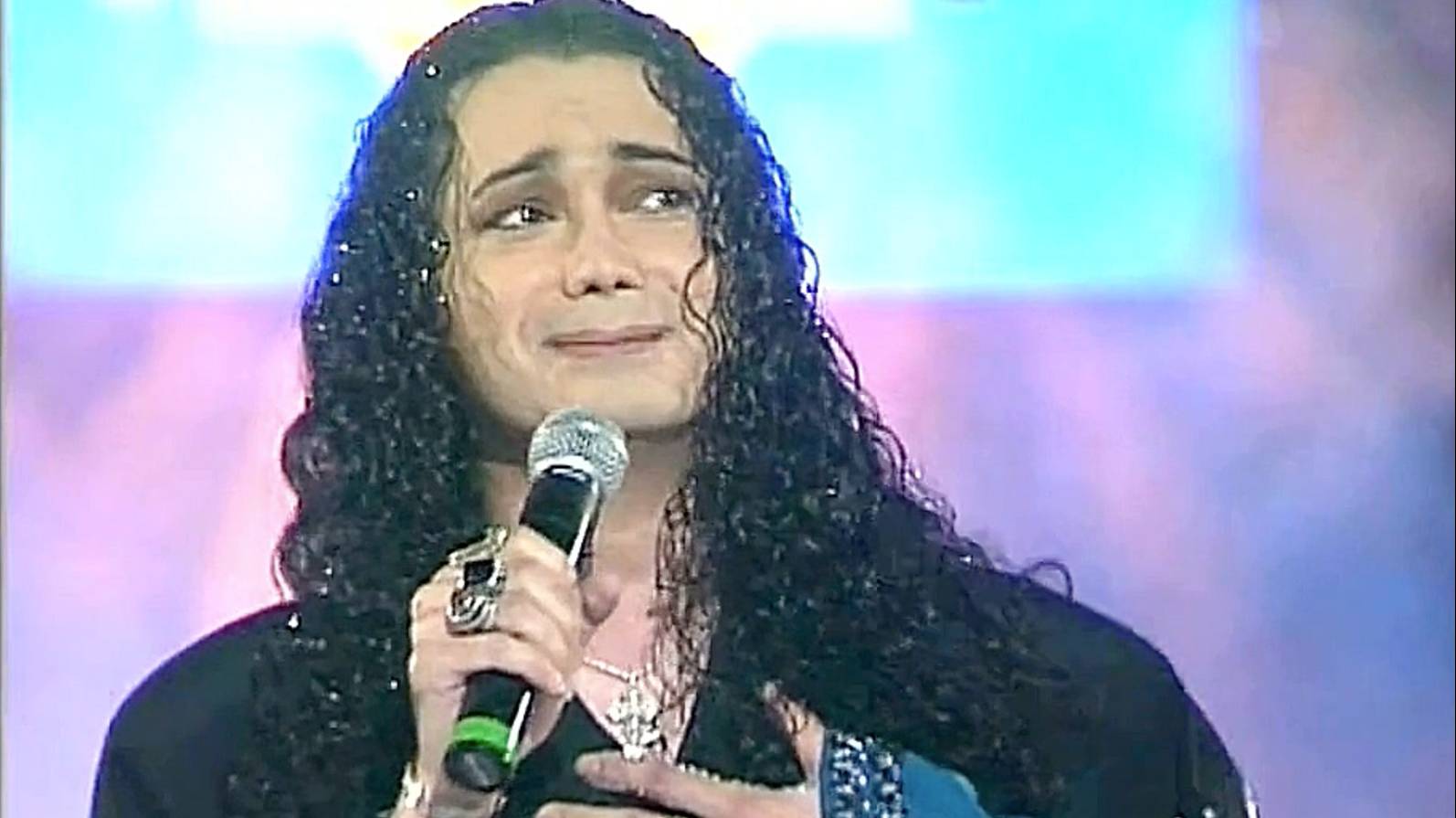 Матч-Реванш - НАШЕ ВРЕМЯ vs ИГОРЬ НАДЖИЕВ с песней СМУГЛЯНКА :1998: смотреть онлайн