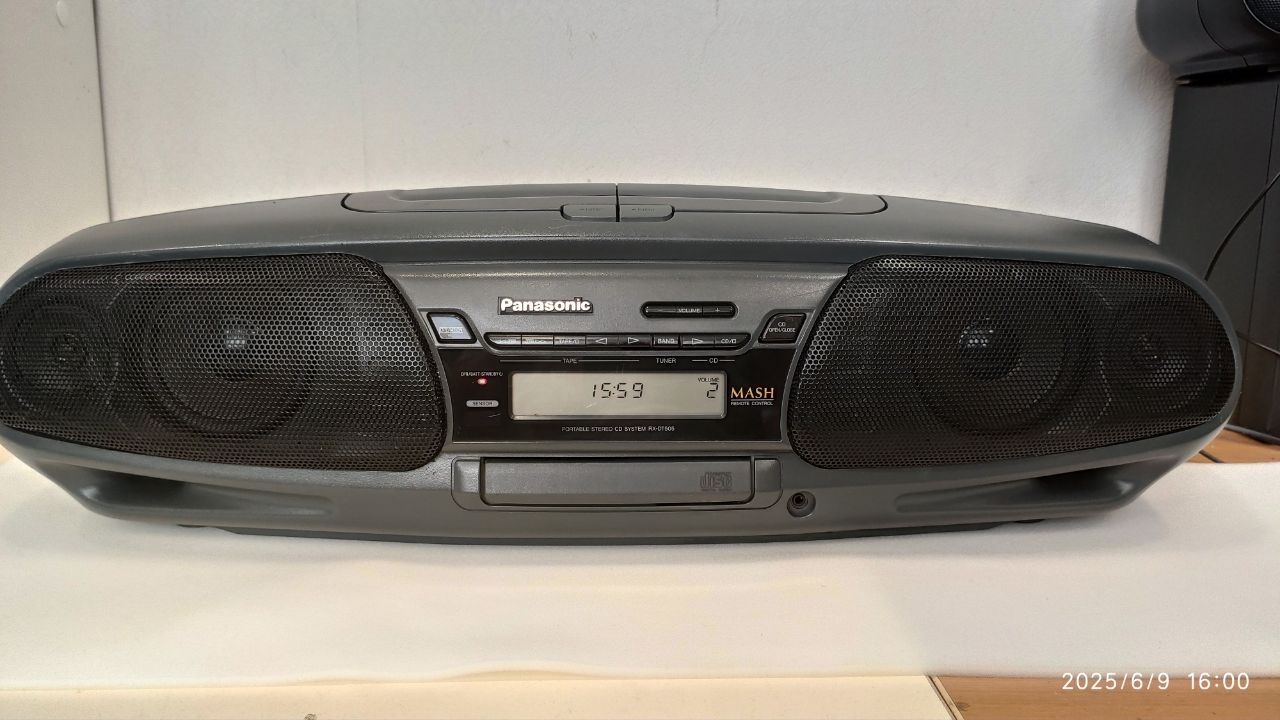 Panasonic rx dt505 с Bluetooth модулем, добавлен aux вход смотреть онлайн