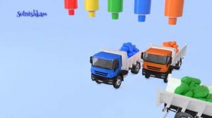 Мультик про машинки Учим цвета Learn colors Развивающий мультик для детей.
