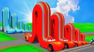 Мультики для детей про машинки Маквина. Яркие машинки МаКвина изогнуло подкова. Мультики смотреть