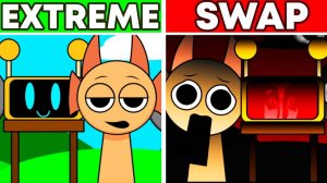 💀 INCREDIBOX SPRUNKI | EXTREME SWAP (NEW MOD!): NORMAL vs HORROR 😱