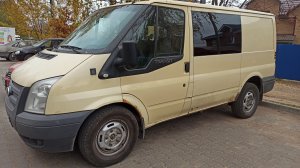 переоборудование Форд транзит из инкассатора в грузо пассажира