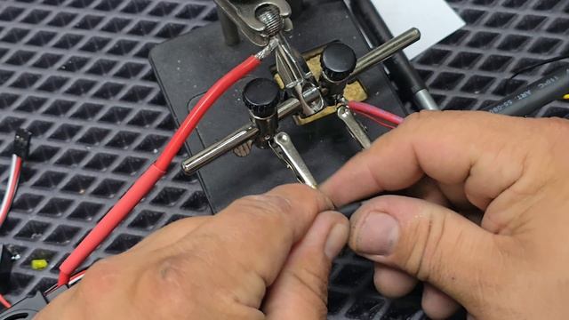 сборка дна часть 6. Распайка силовой установки часть 2.