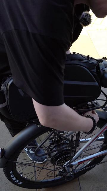 Как увеличить место на велосипеде??? #whitesiberia #электротранспорт #электровелосипед #рек #тренд смотреть онлайн