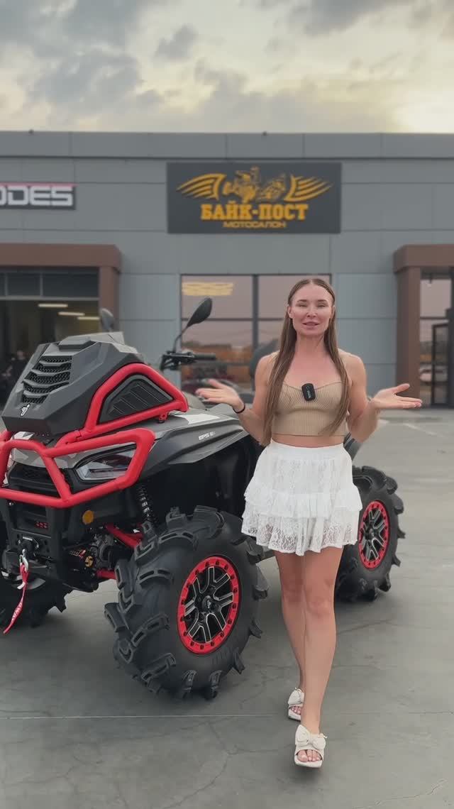 Серый монстр SEGWAY АТ10 MUD🔥🦾 смотреть онлайн